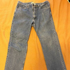 Mens Lee Blue Jeans 38 x 34